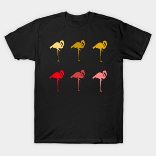 Colourful Flamingo T-Shirt